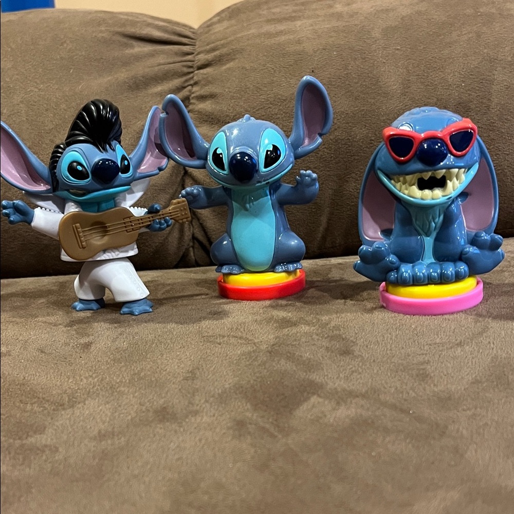 Stitch Figurine Set - Blue